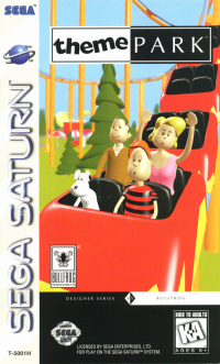 Theme Park Sega Saturn US box art